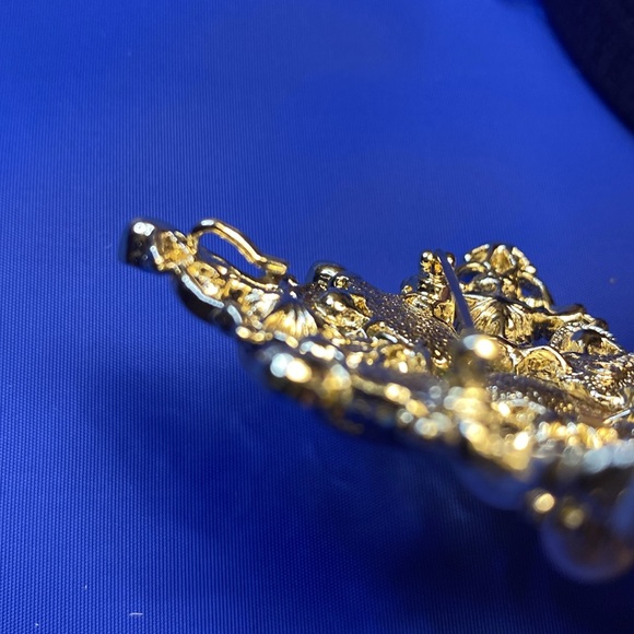 Vintage Sarah Coventry Galaxy Gold Tone Brooch - Picture 7 of 8